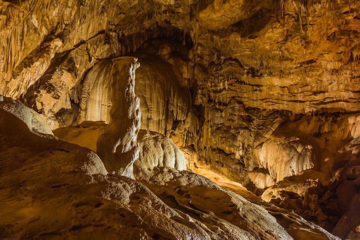В Новоафонской пещере, Абхазия - Tata Gorbunova