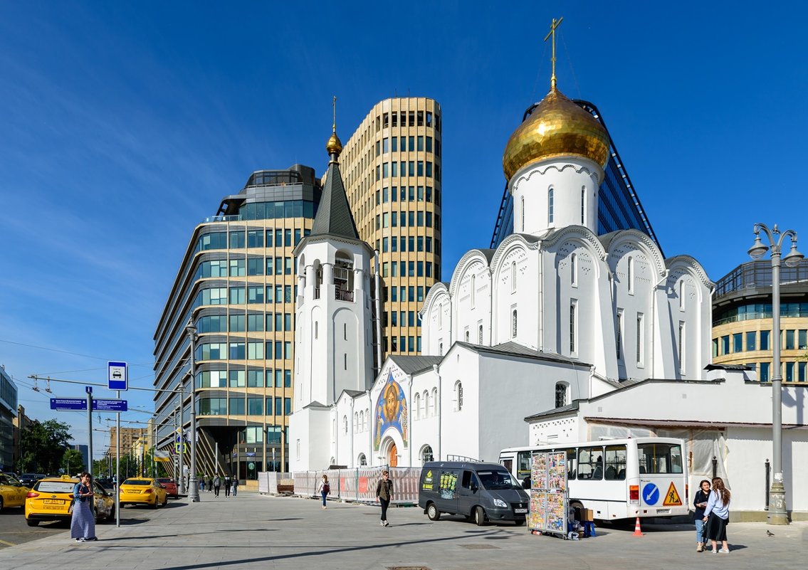 Площадь Тверской заставы. Храм Николы Чудотворца. - Александр Орлов