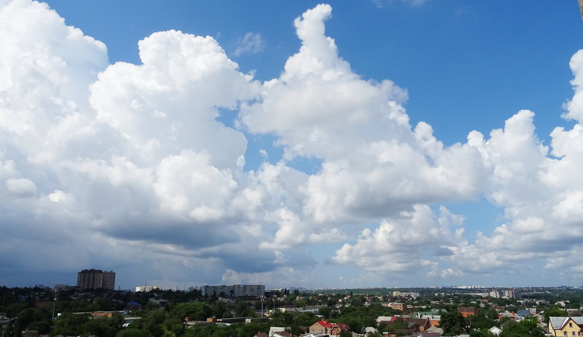 Облака над городом - татьяна 