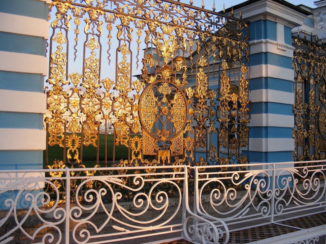 Ограда Екатерининского дворца. - Татьяна 