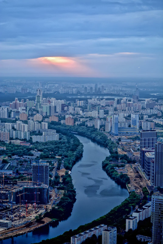 Москва-река и кусок заката - Kylie Row