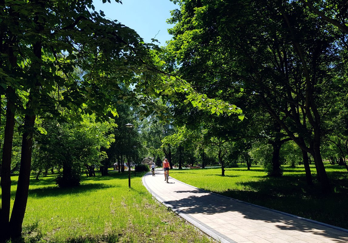 В парке у Ботанической, Москва - Генрих 