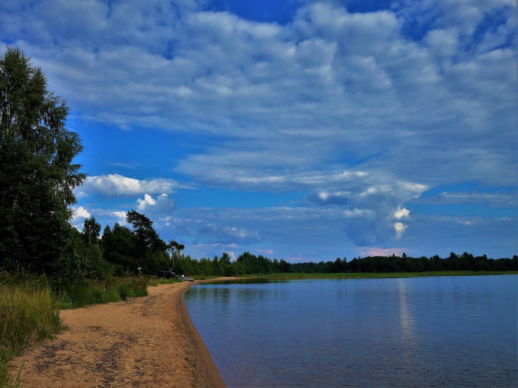 Волшебное небо над Меглецким озером... - Sergey Gordoff