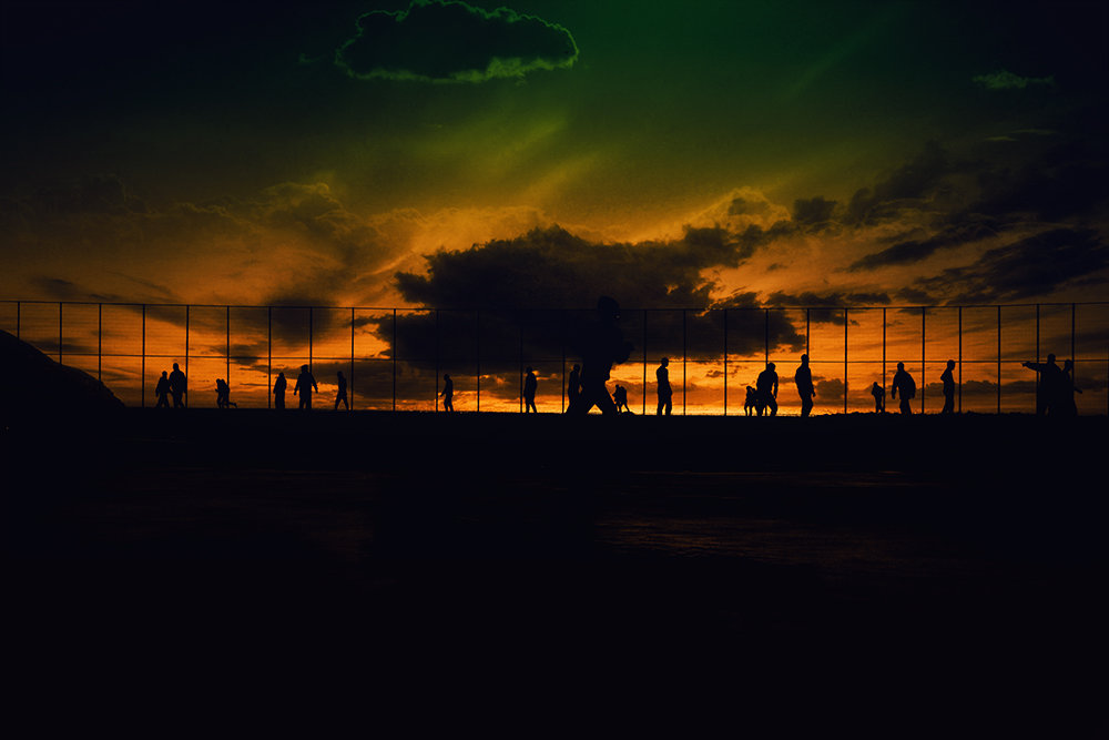 Sky color green - Max Kenzory Experimental Photographer