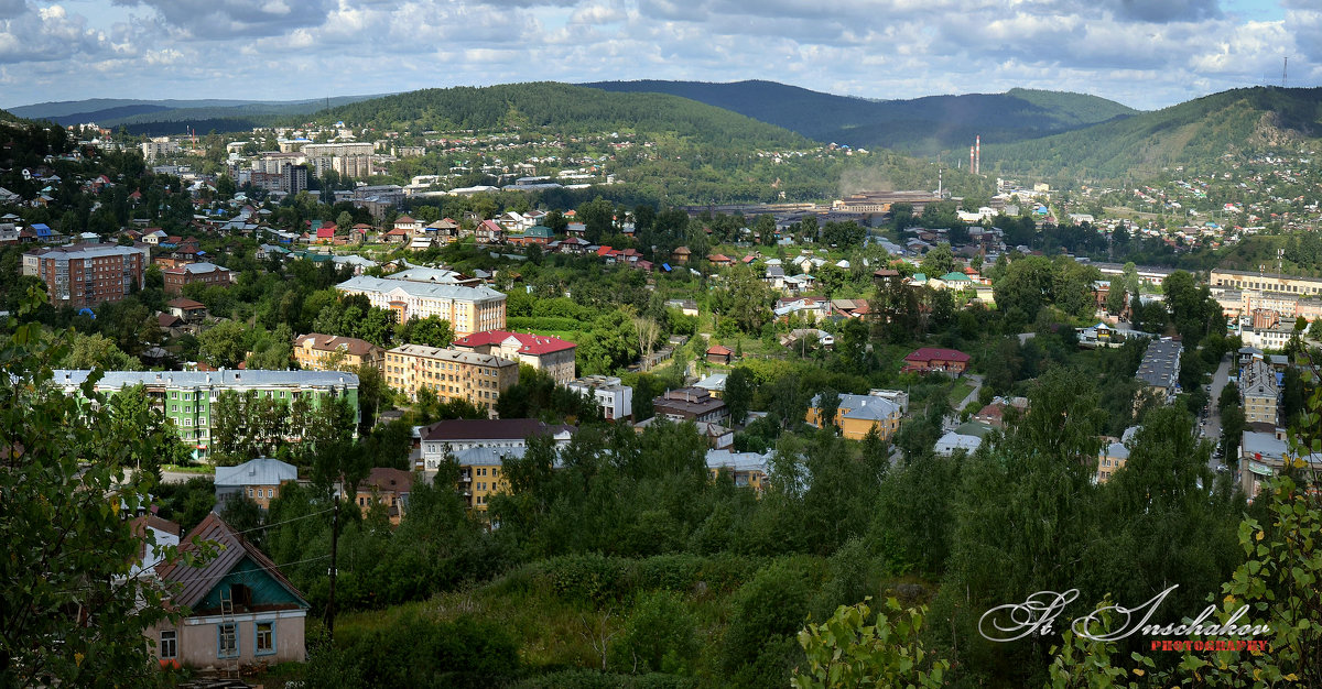 Вид с горы... Старая часть города... - Станислав Иншаков