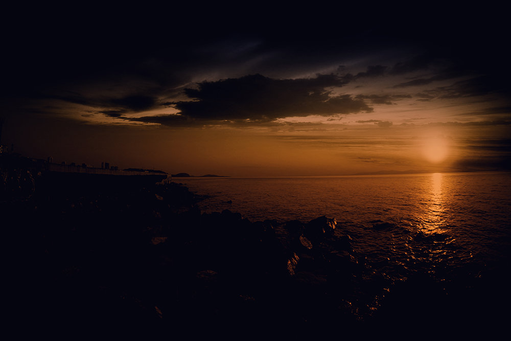 Sea ​​sunset - Max Kenzory Experimental Photographer