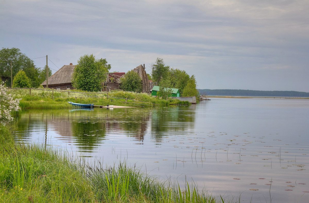 Деревня на берегу Онежского озера - Константин 