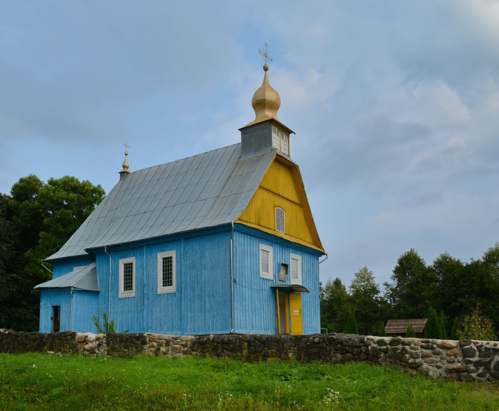 Деревянная церковь - Александр Сапунов