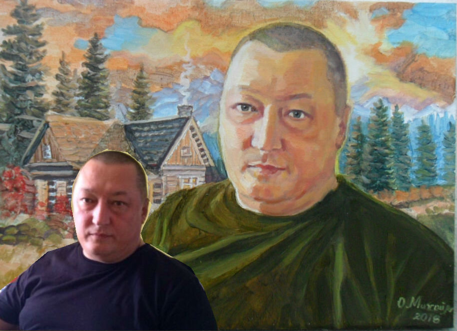 Мужской портрет по фото - Ольга Михайленко 