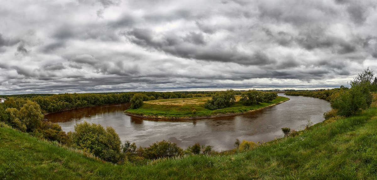 Река Омь,Омская область,село Нижняя Омка - Сергей Величко