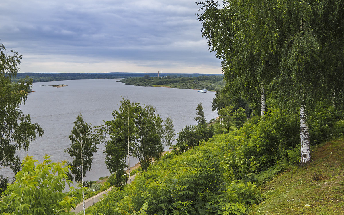 Река Вятка Кировской области