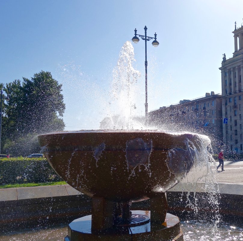 фонтан у парка Победы - Елена 