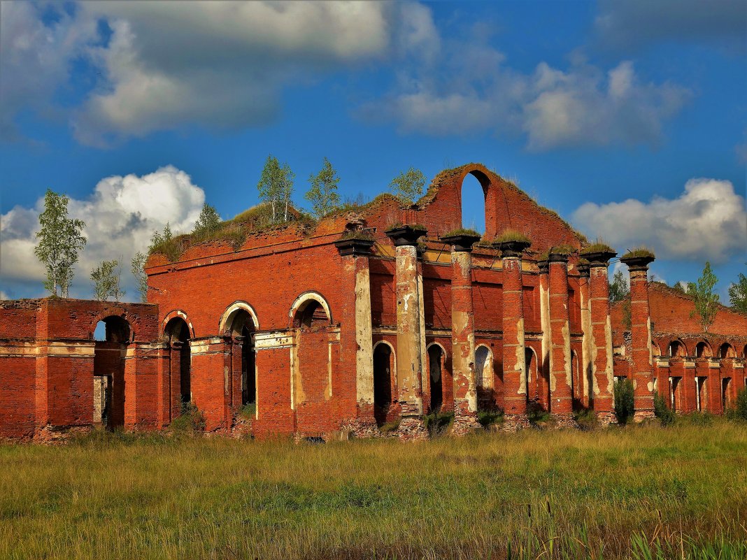 Руины Аракчеевских казарм в селе Селищи... - Sergey Gordoff