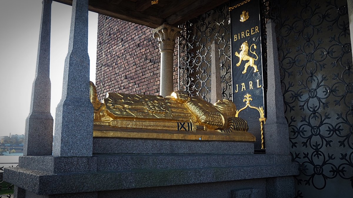 Стокгольмская ратуша Гробница Ярла Биргера-легендарного основателя Стокгольма - wea *