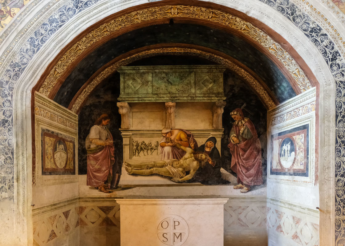 Умбрия. Орвието. Кафедральный собор (Duomo di Orvieto). Придел с мощами Святых. - Надежда Лаптева