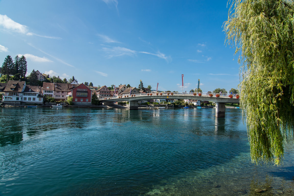 Stein am Rhein мост через Рейн , Швейцария - Viktor S