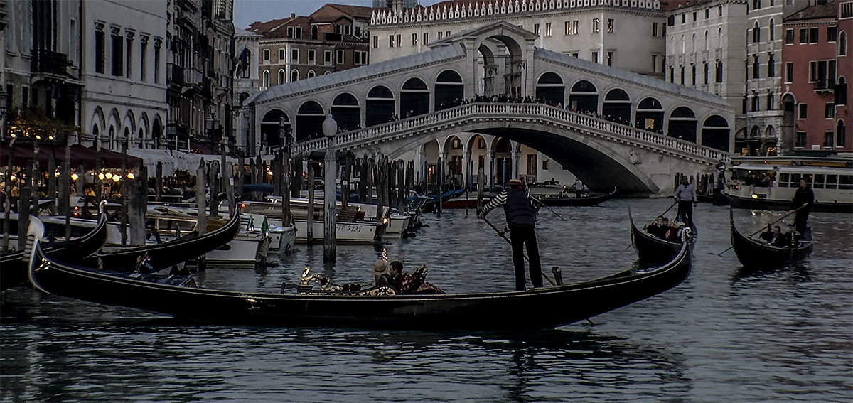 Venezia, Canal Grande, Ponte di Rialto. - Игорь Олегович Кравченко