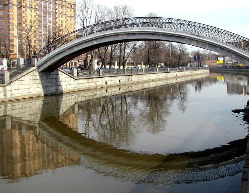 Салтыковский (Салтыков) мост через Яузу - Татьяна Беляева