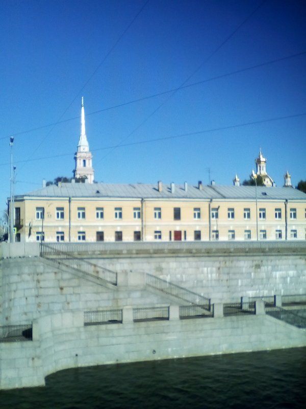 Вид с Обводного канала на Казачий собор. (Санкт-Петербург). - Светлана Калмыкова