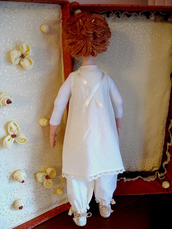 Моя первая рукотворная кукла Ева-Мария, год  создания 2008, в Московской Школе Кукольного Дизайна. - Надежд@ Шавенкова