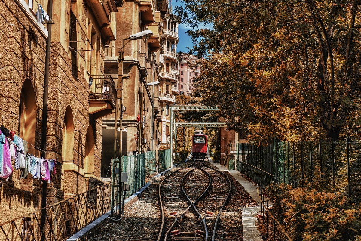 autumn day in Genoa - Dmitry Ozersky