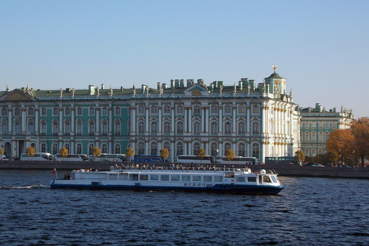 Эрмитаж. Вид с Дворцового моста - Фотогруппа Весна