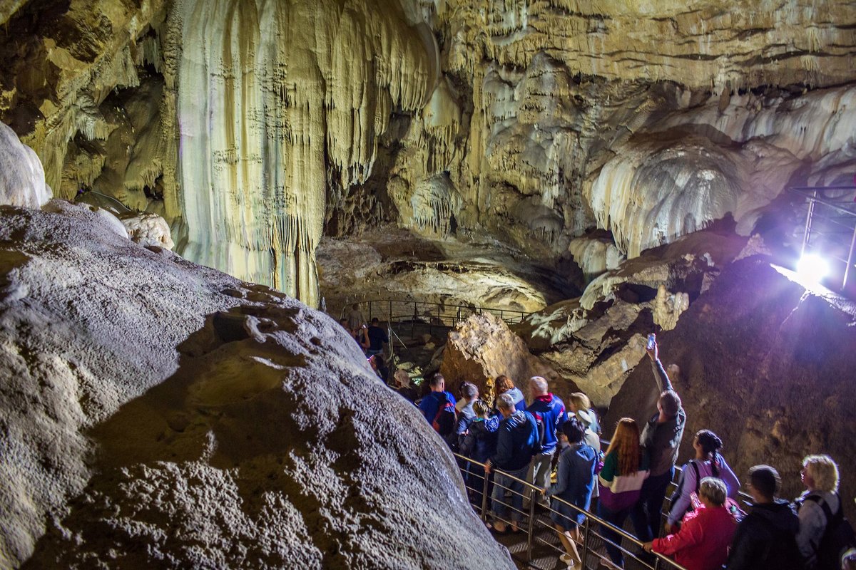 Новоафонская пещера - александр варламов