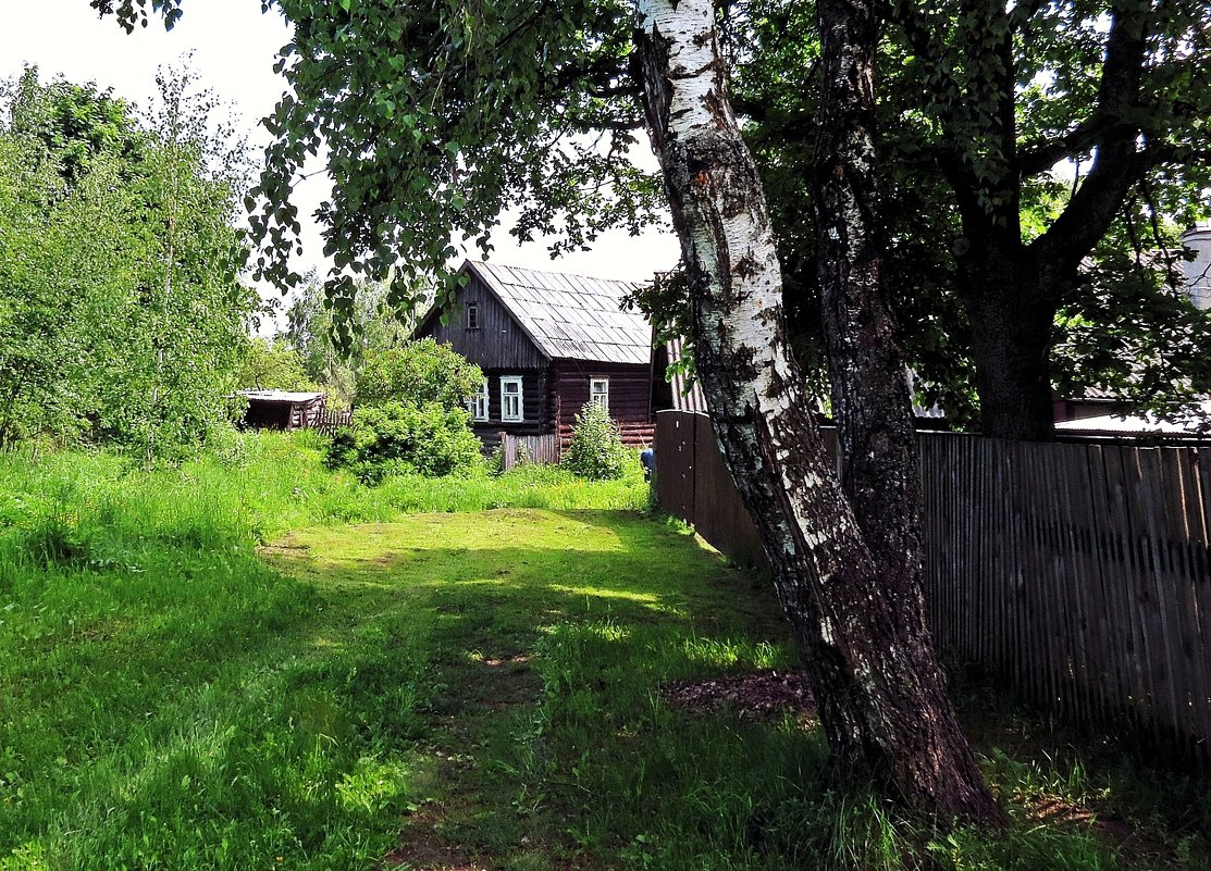 Пекша. Улица Городок - Левитановская - Евгений Кочуров