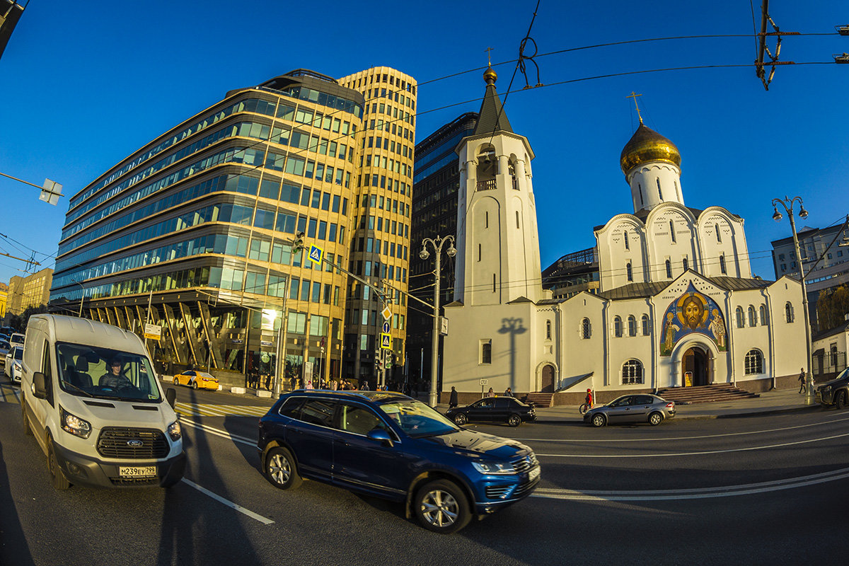 Москва, площадь Белорусского вокзала, церковь староверов - Игорь Герман