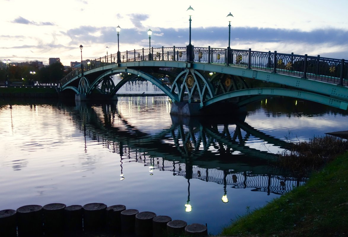 мост через пруд в Царицыно - Елена 