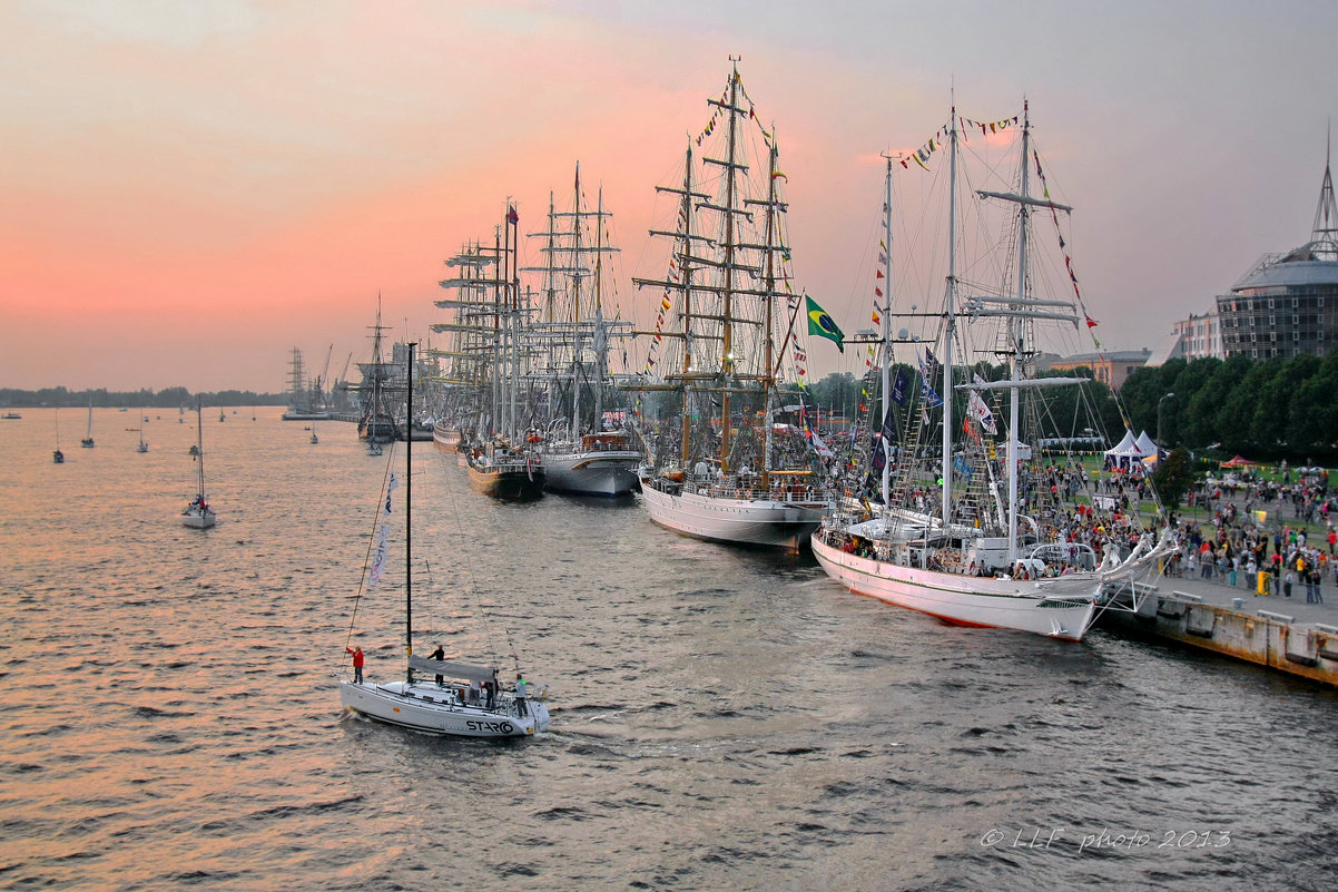 Международная регата парусников и яхт The Tall Ships Races-2013 в Риге - Liudmila LLF
