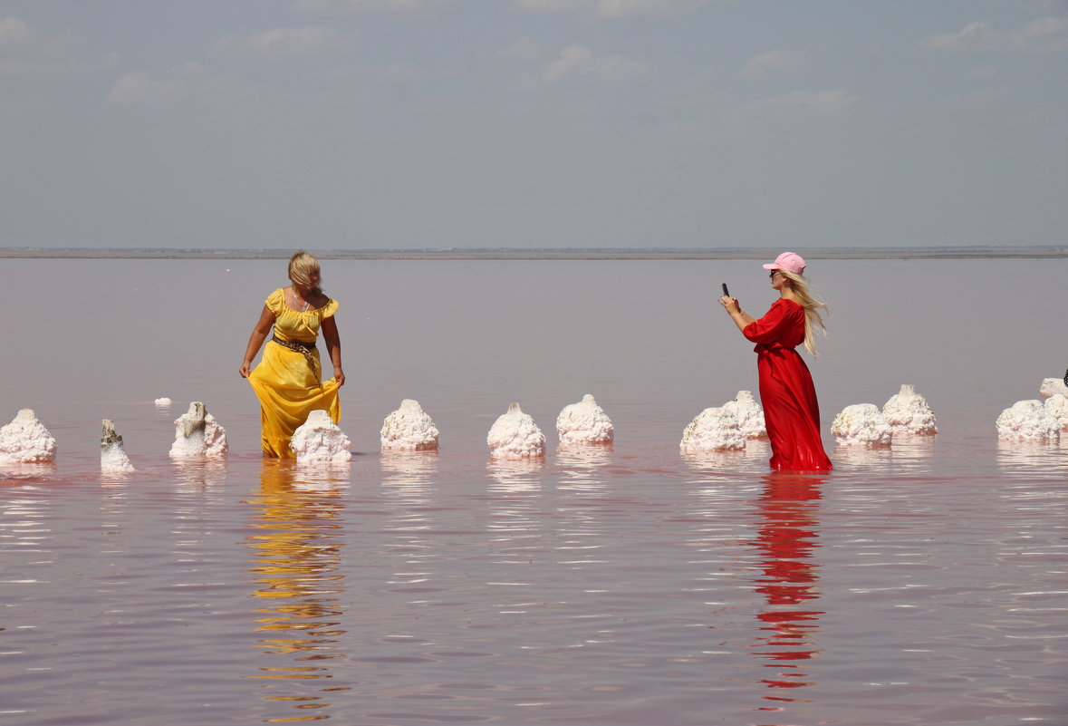 Фотосессия на озере Сасык- Сиваш - Леонид Дудко