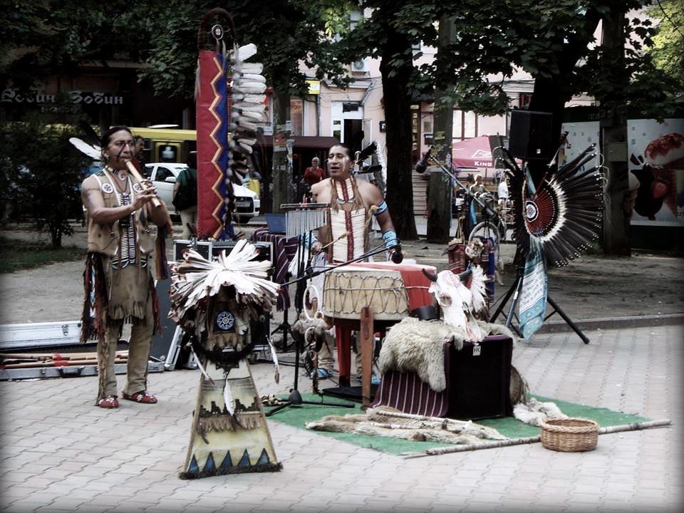 Настоящие индейцы. В Одессе - Евгения Х
