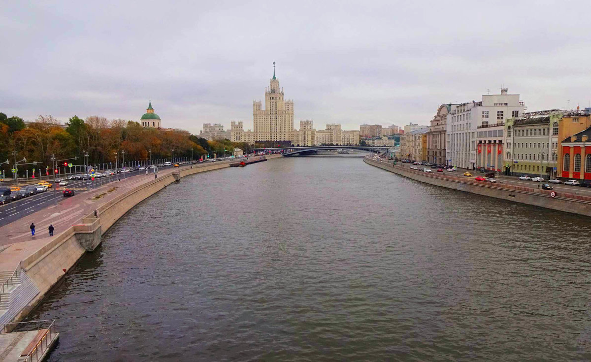 6.вид на Москву с "парящего моста" - Николай Мартынов