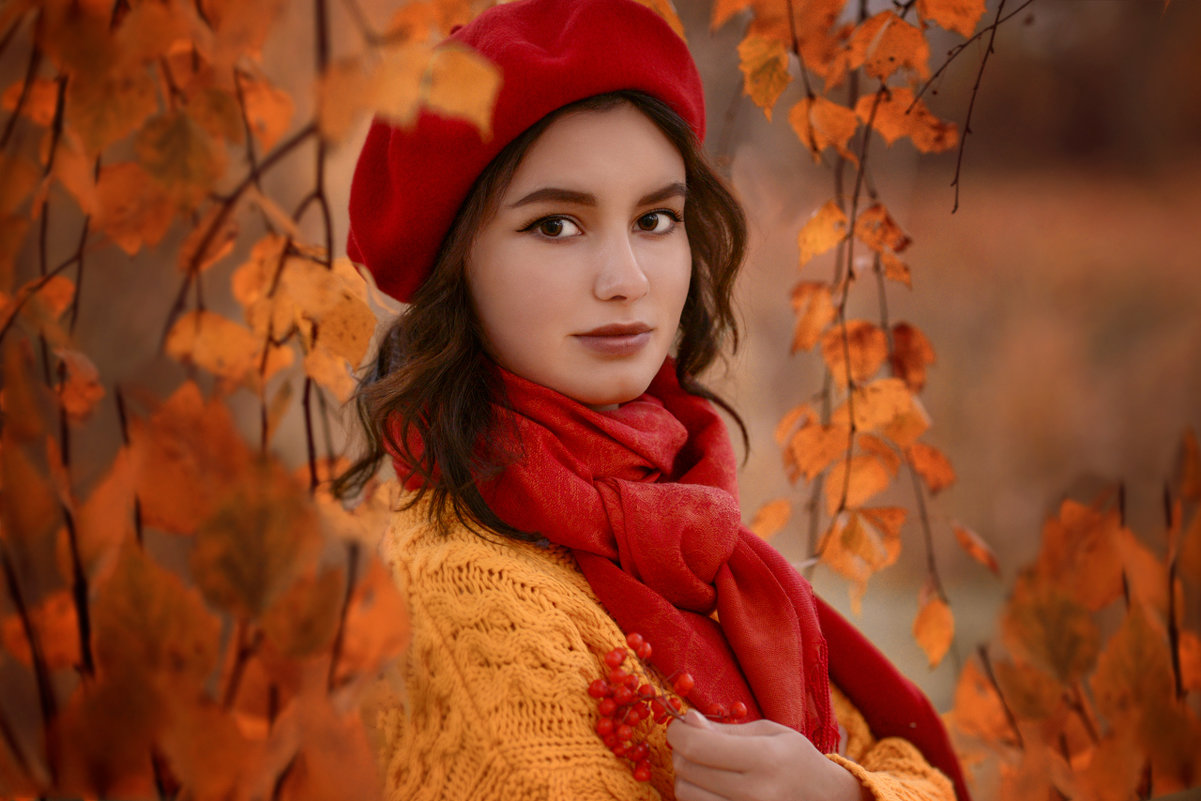 Осенний Портрет Фото