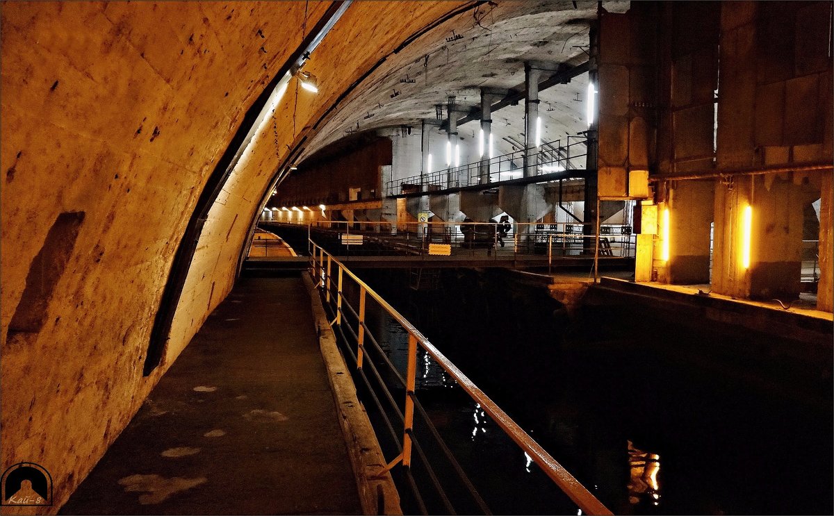 Подземный канал для подводных лодок - Кай-8 (Ярослав) Забелин