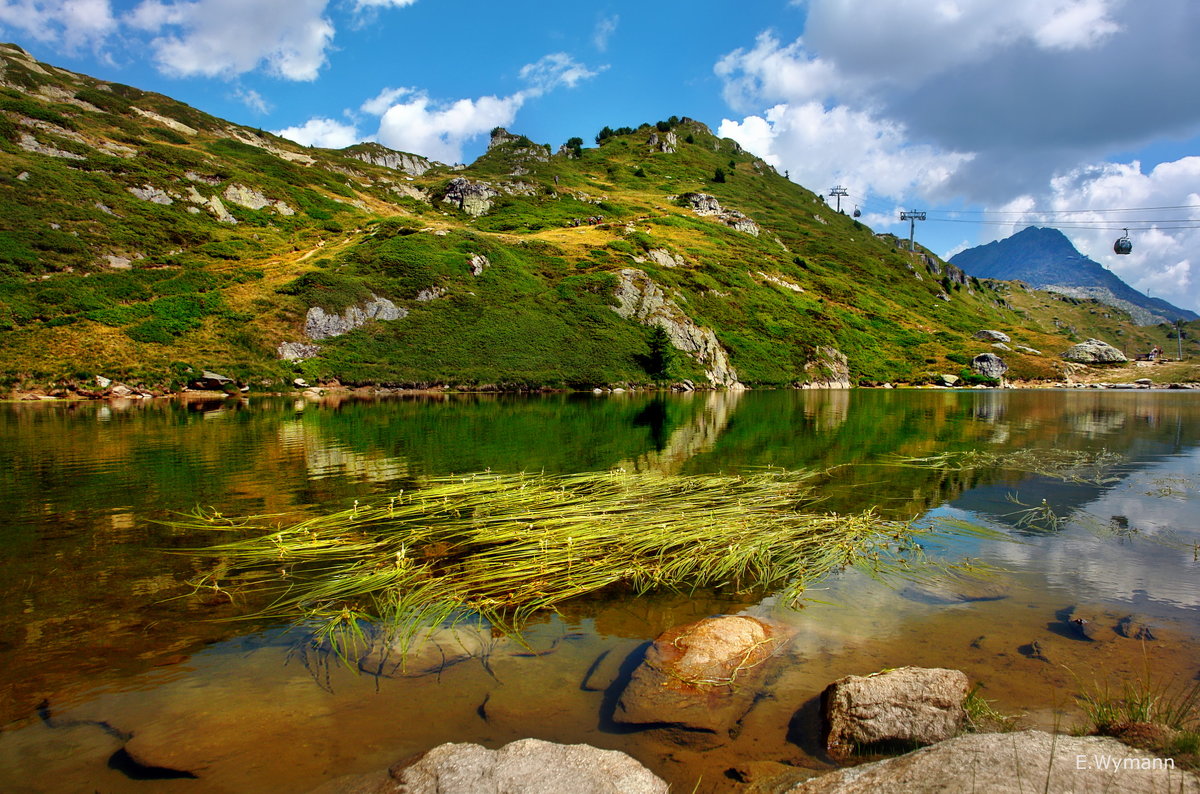 пейзажи озера в горах - Elena Wymann