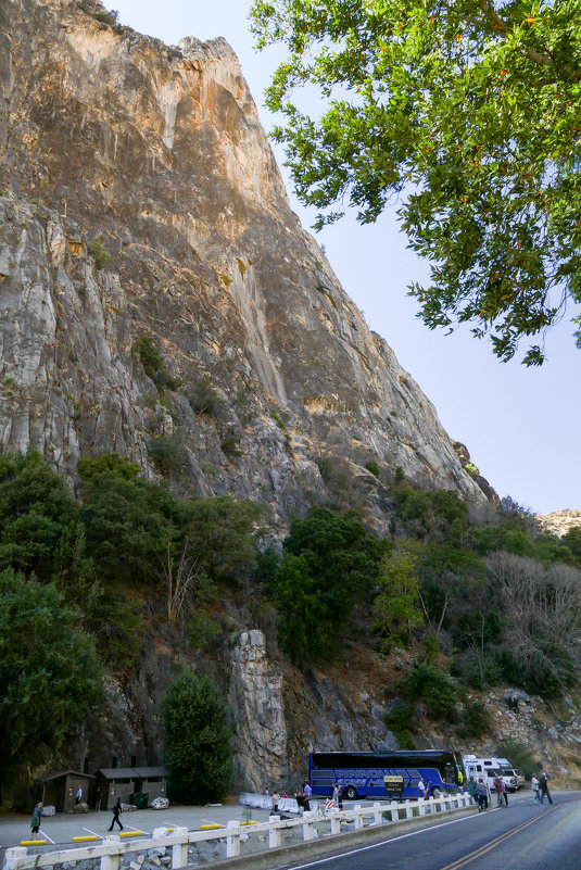 Спустились по горным дорогам в долину каньона "Kings Canyon" - Юрий Поляков