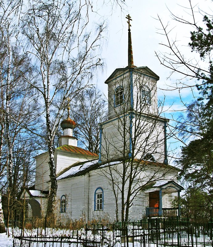 Троицкий деревянный храм в с. Троицкое (Истринский р-н) - Евгений Кочуров