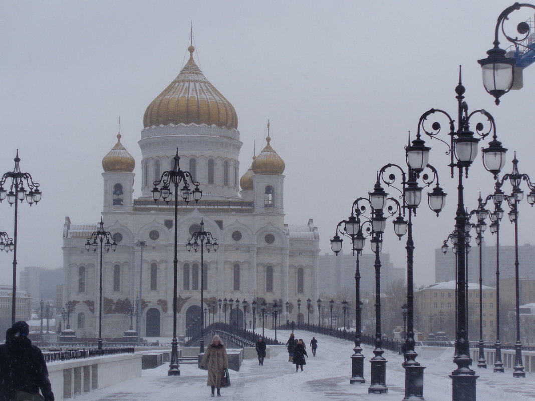 Метель.Москва. - Лариса Исаева