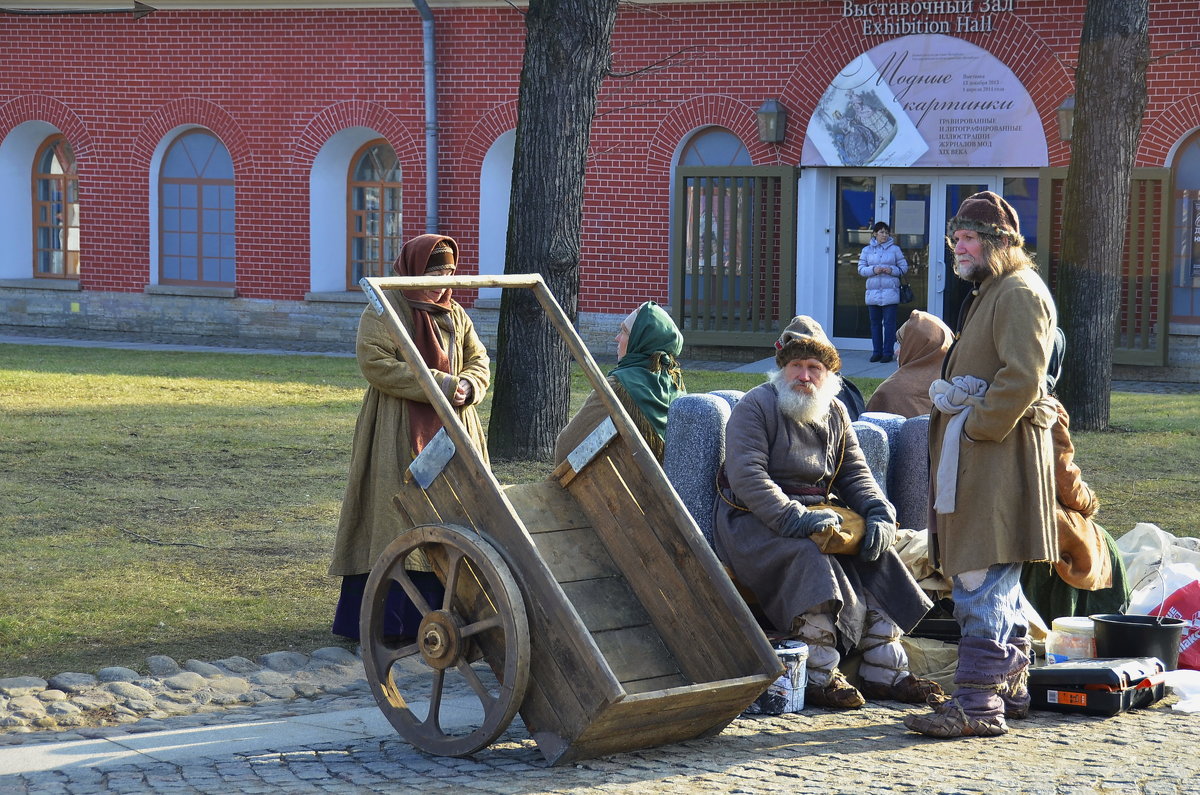 В перерыве  съемок - Николай Танаев