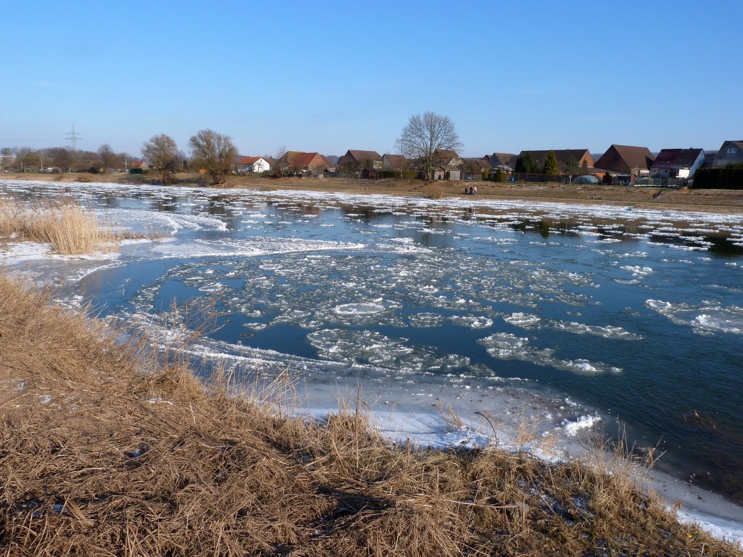 Лед на реке Везер - Heinz Thorns