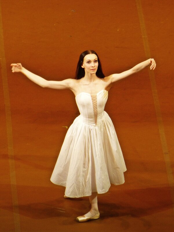Балерина в балете Дама с камелиями - Лидия Бусурина