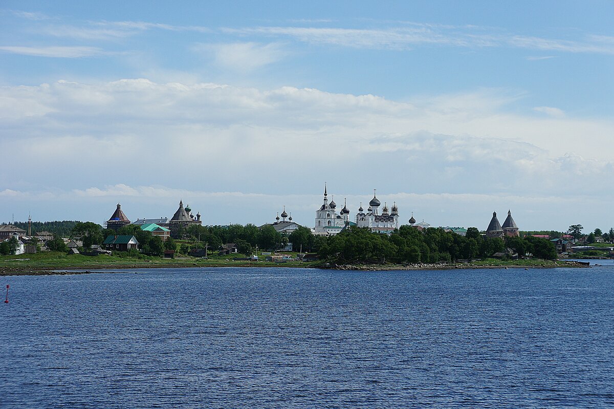 Вид  на Соловецкий монастырь - Елена Павлова (Смолова)