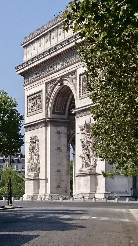 Париж, триумфальная арка - Надежда Шубина