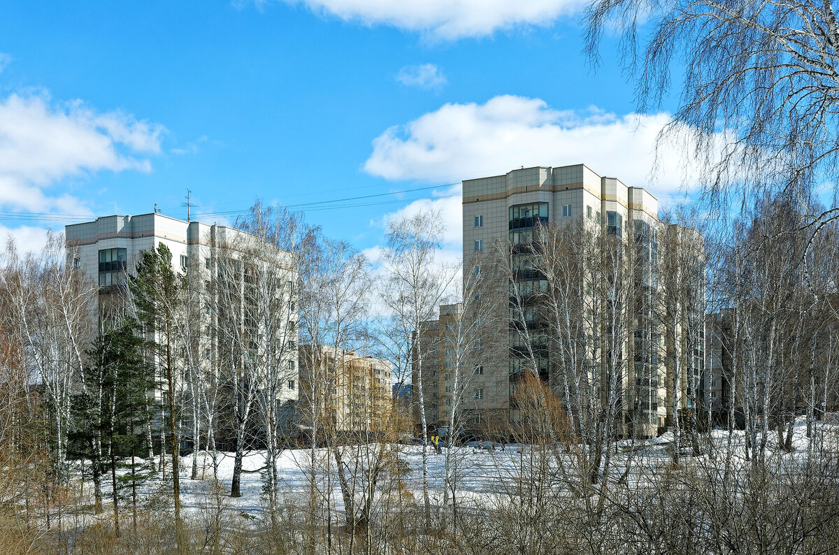 Дома и улицы наукограда Кольцово - Дмитрий Конев