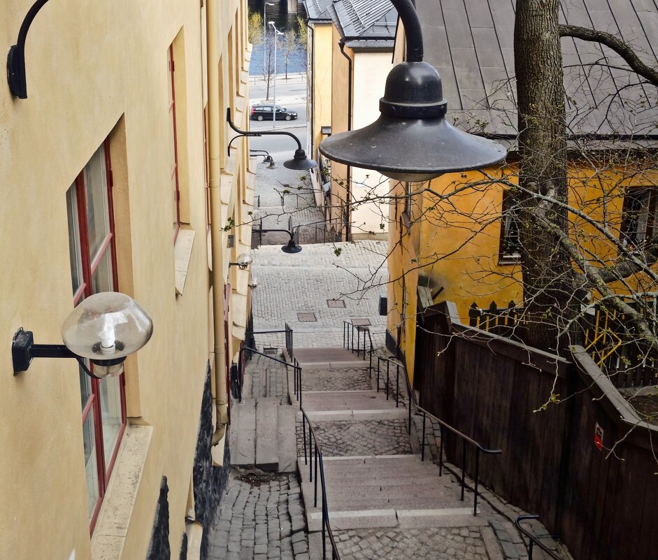 улочка Стокгольма - Елена 