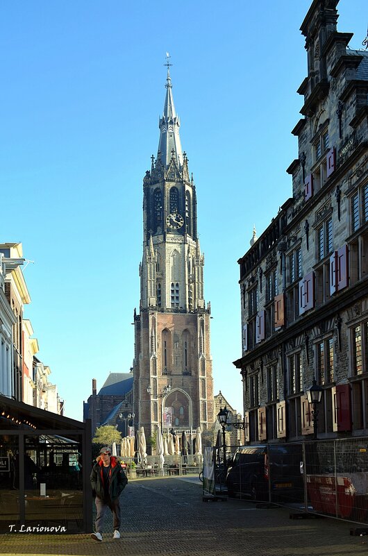 Новая церковь ( Церковь Nieuwe Kerk) на Рыночной площади Делфта - Татьяна Ларионова