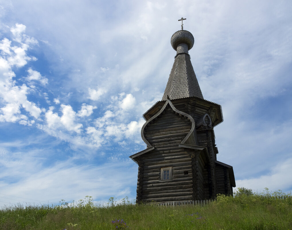 Село Нёнокса, лето - Владимир Шибинский