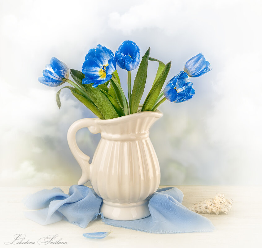 Синие тюльпаны - Светлана Л.